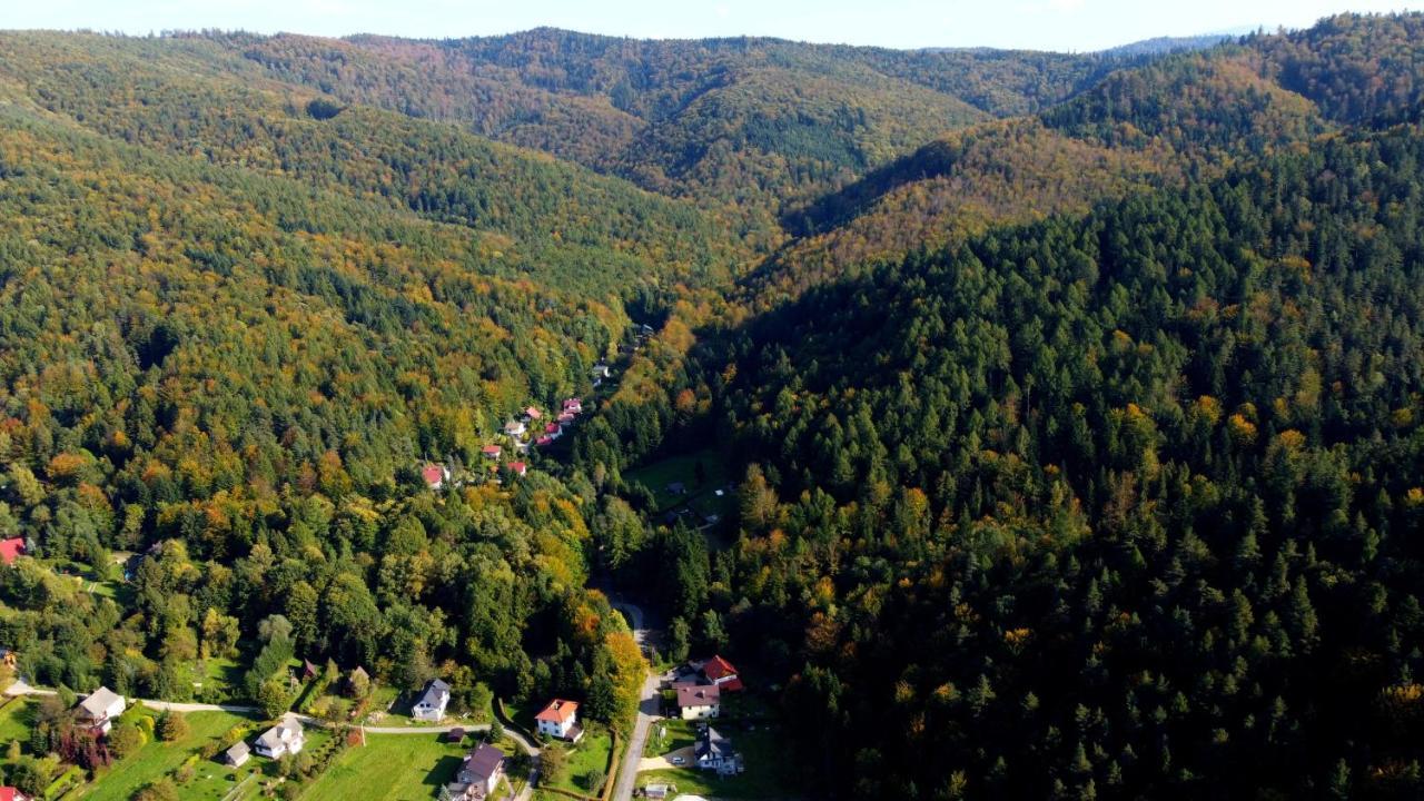 Przystanek Lesna Appartement Targanice Buitenkant foto