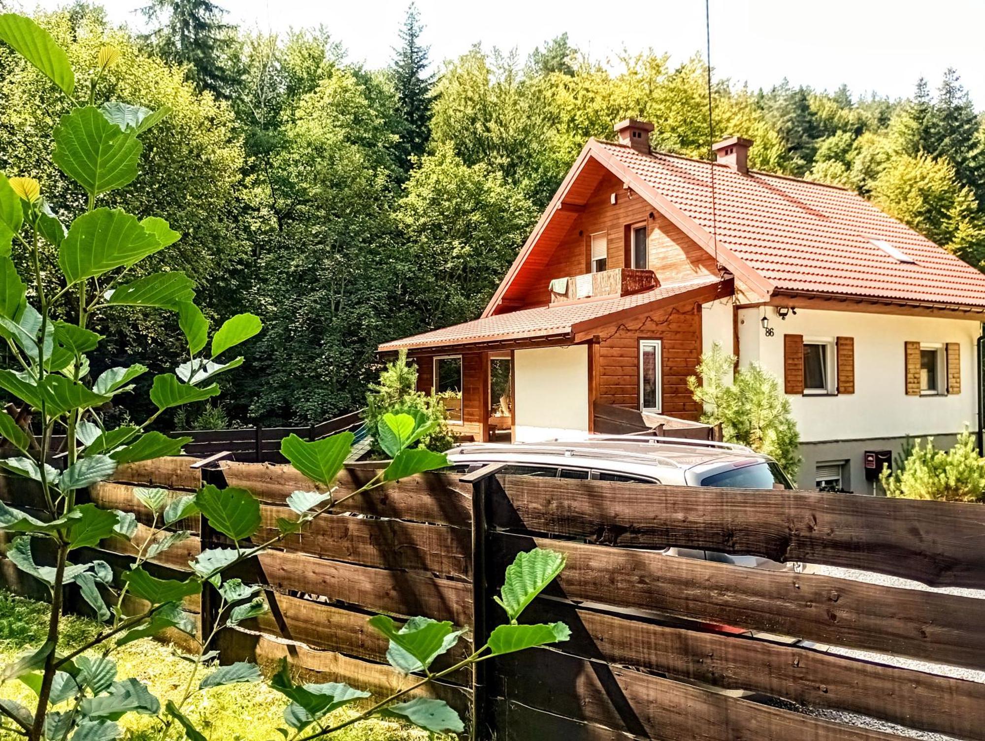 Przystanek Lesna Appartement Targanice Buitenkant foto