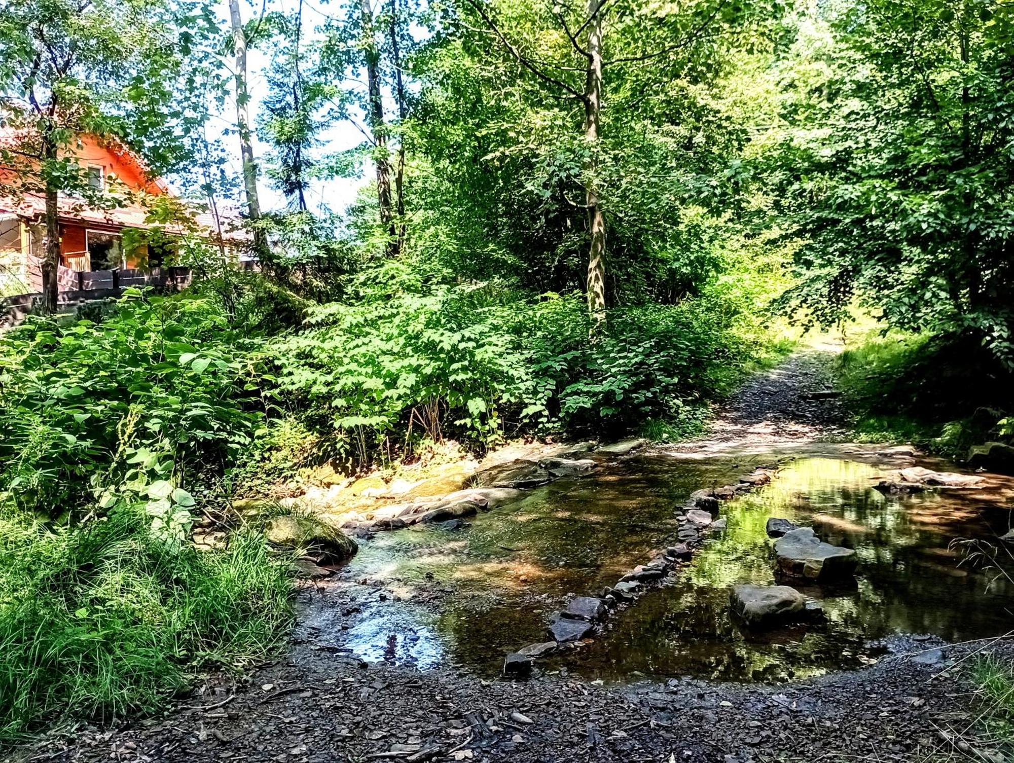 Przystanek Lesna Appartement Targanice Buitenkant foto