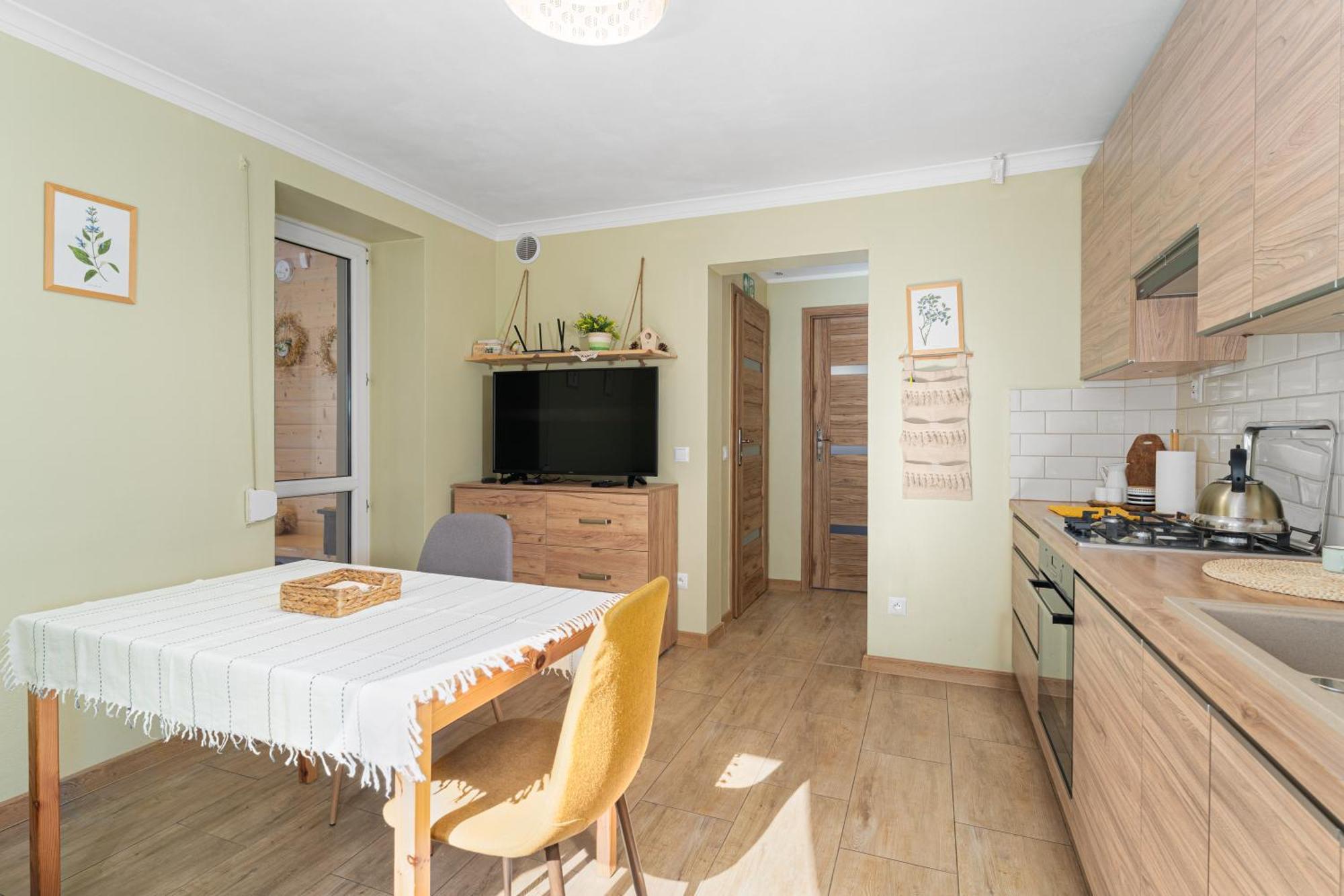 Przystanek Lesna Appartement Targanice Buitenkant foto